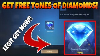 GET FREE UNLIMITED DIAMONDS MOBILE LEGENDS 2022 | WITH PROOF | FREE DIAMONDS IN MOBILE LEGENDS