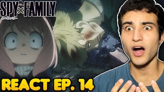 LOID VAI MORRER?! ANYA VIU O FUTURO! React SPY x Family EP. 14