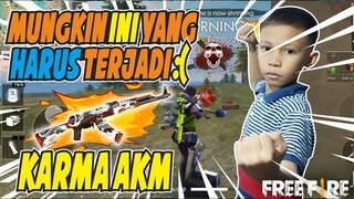 NIAT NGEREVIEW AKM THE FLAMING DRAGON MALAH MATI COY, SIAL EMANG WKWKW   GARENA FREE FIRE