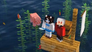 Mèo Simmy Cùng Cặp Đôi Sammy Và Phong Cận Thử Thách Sinh Tồn 1 Block Duy Nhất Tr