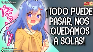 ¡Tocaste mi...! | en compañía de mi CRUSH TSUNDERE 💢|historia roleplay asmr anime