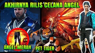 AKHIRNYA RILIS!! CELANA ANGEL COWOK FREE FIRE EVENT RAPPER ANGEL, CELANA ANGEL COWOK