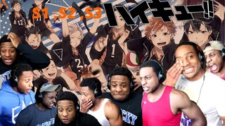 HAIKYUU !! BEST MOMENTS REACTION [ ft.AyoLaxzone ]