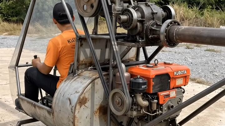 helicopter Kubota RT