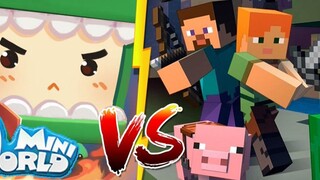 Minecraft's huge weakness: Mini World takes the lead, Zi Min discovers a shocking secret