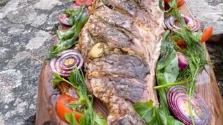 Outdoor cuisine can also reach a chef's level—this first grilled fish is simply amazing!