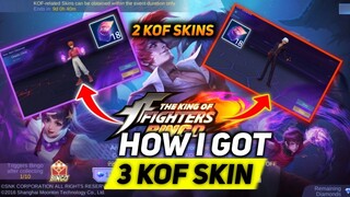 I FINALLY GOT K' & IORI YAGAMI USING KOF LOTTERY FREE | KOF DRAWS | MOBILE LEGENDS