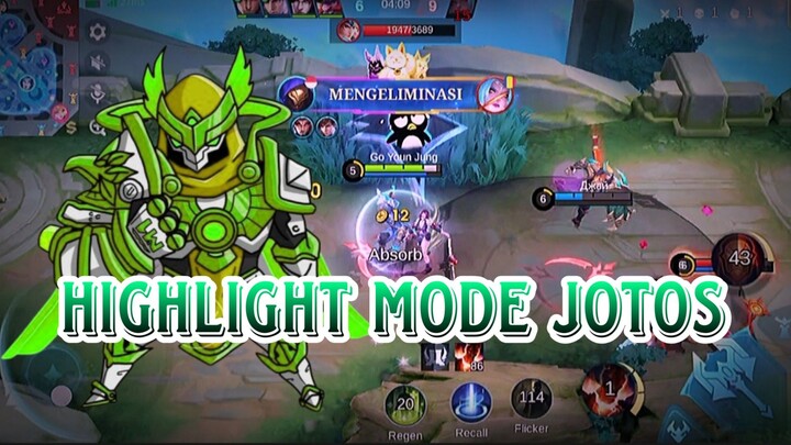 HIGHLIGHT MODE JOTTOS