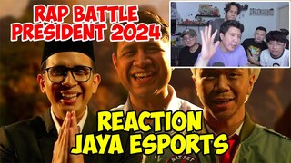 Windah Basudara | Reaksi Jaya Esports Ketika Ngeliat Rap Battle President 2024 by skinnyindonesian24