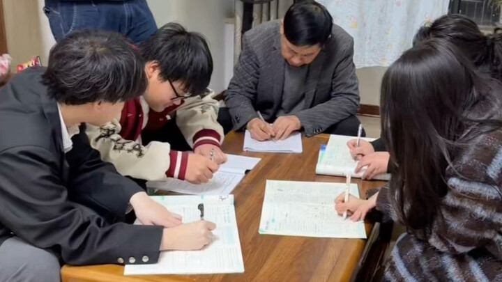 ทำถึง《การบ้านแท้ๆ》แล้ว