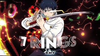 7 RINGS - Jujutsu kaisen Yuta amv/edit #amv#jjk#anime