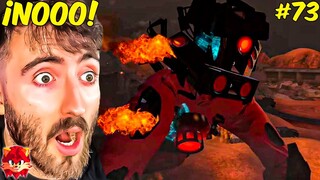 LA MUERTE de TITAN SPEAKERMAN *MUY TRISTE* 📢😱 | skibidi toilet 73 completo