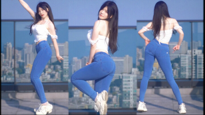 Powerful jeans vertical screen