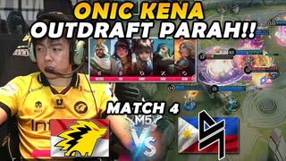 SUPER BAD DRAFT DARI ONIC!! GILA ONIC BENER2 KEKANDANG BANGET!! - ONIC vs BL MATCH 4