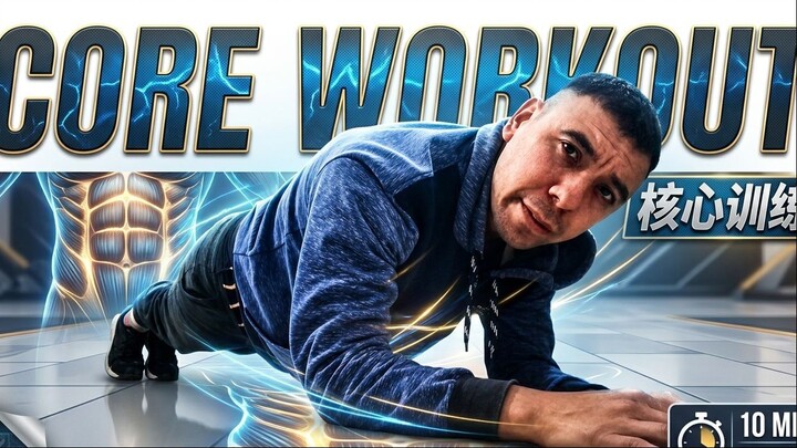 Core Combo Workout I Plancha Combinada: Abdomen Fuerte y Espalda Sana