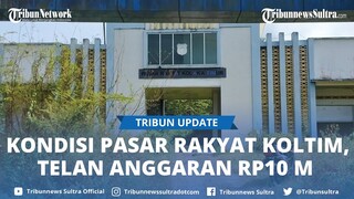 Pasar Rakyat Kolaka Timur di Tirawuta Terbengkalai, Lantai, Plafon, Dinding Bangunan Rp10 M Rusak