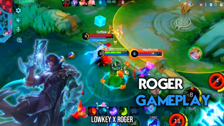ROGER GAMEPLAY | MLBB