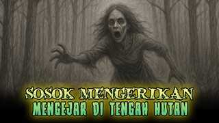 Di Kejar Penunggu Hutan Di tengah Jalan