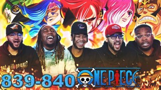 GERMA 66 AKA POWER RANGERS! One Piece Eps 839/840 Reaction