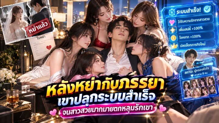 หลังหย่ากับภรรยา เขาปลุกระบบสำเร็จ จนสาวสวยมากมายตกหลุมรักเขา