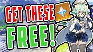 HOW TO GET MORE FREE PRIMOGEMS [OUTDATED] - GENSHIN IMPACT