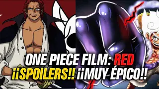 *SPOILERS* One Piece FILM: Red - ¡¡ESTA PELÍCULA ES BUENA!!