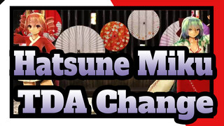 Hatsune Miku|[MMD]TDA Change[Miku＆Teto]