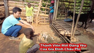 Maria và Antonio có thêm thành viên nhỏ tuổi nhất nhà||2Q Vlogs Cuộc sống Châu Phi