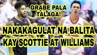 PBA UPDATES | NAKAKAGULAT NA BALITA TUNGKOL KINA SCOTTIE THOMPSON AT MIKEY WILLIAMS