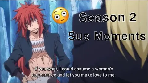 Guy Crimson Sus Moments from S2 Compilation | That Time I Got Reincarnated as a Slime #yaoi