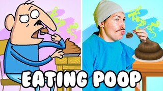 Cooking Poop - Hilarious Cartoons | Cartoon Box Best | Funny Animated Parody by Frame Order