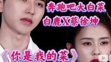 《奔跑吧10》大白菜!白鹿X蔡徐坤:确认了眼神《你是我的菜》