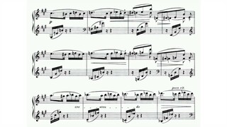 Gabriel Pierné - Bagatelle for piano Op. 33 (audio + sheet music)
