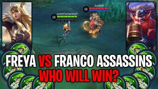 MLBB - FRANCO ASSASSINS VS FREYA | WHO WILL WIN?!