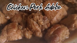 Pinagsamang sarap sa isang lutuan. CHICKEN PORK ADOBO .#cooking #recipes #pilipinofood #yummy #