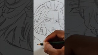 How to Draw Mikey #mikey #tokyorevengersedit #tokyorevengersseason2 #drawingtutorial