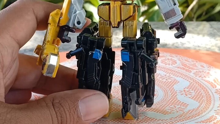 Robot gián điệp bọ cánh cứng #minipla go-busters củ cải đường