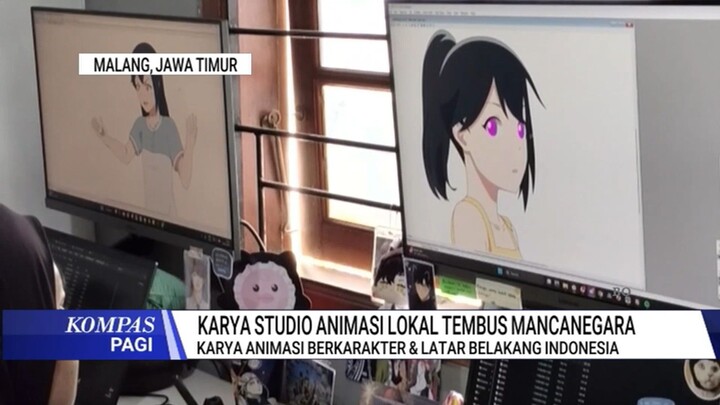 Dari Malang ke Mancanegara, Studio Animasi Lokal Produksi Anime Jepang