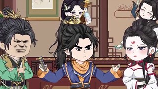 Di episode keempat, dia melakukan perjalanan melintasi waktu dan menjadi pangeran keren. Xu Bunian m