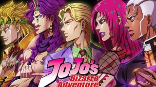 4K [JOJO's Bizarre Adventure] เพลงทรมาน BOSS จากรุ่นก่อน! คอลเลกชันของรูปแบบ 1~8!