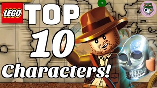 TOP 10 LEGO Indiana Jones 1 Characters