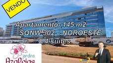 #Venda #apartamento 4 suites #Noroeste SQNW 302- Jardins Azaleias #brasilia #brasiliadf #imovel #df