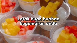 puding buah simple dan sedap 🥰