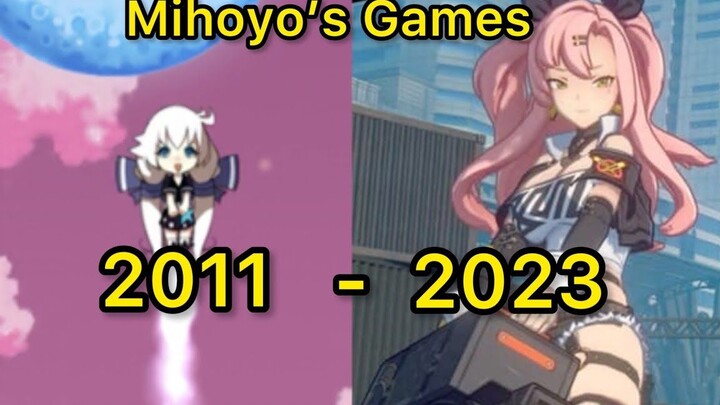 米哈游游戏进化史（2011-2023）