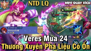 Veres Mùa 24 Liên Quân Mobile | Cách Chơi, Lên Đồ, Phù Hiệu, Bảng Ngọc Cho Veres Mùa 24 Đi Rừng