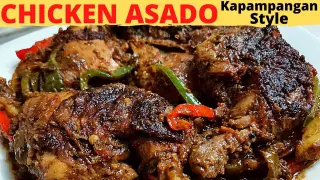 CHICKEN ASADO | Inspired Kapampangan Recipe l Asadong Manok | Pinoy Food