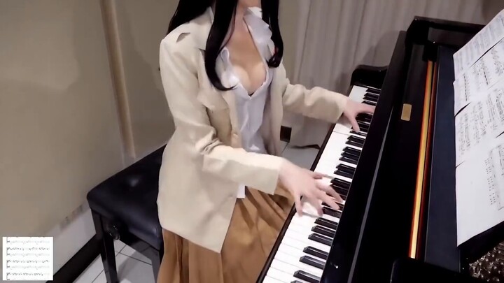 【Come and learn piano with me】Attack on Titan The Final Season OP2 The Rumbling TV-SIZE SiM Attack o