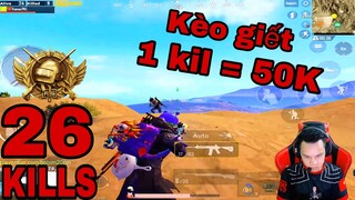 PUBG Mobile - Kèo Solo Squad giết 1 mạng = 50K và những pha vẩy AWM Siêu kinh điển của Bộ Bim