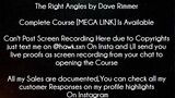 The Right Angles by Dave Rimmer Course download
