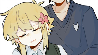 【omori\手书】basil掉水里了快打120！